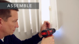 Learn how to Install Outside Mount Bali® Vertical Blinds with Chain and Cord Control in this short video.