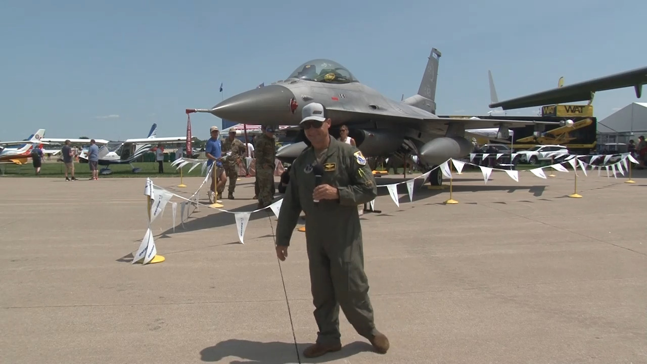 EAA AirVenture Plane Talk: F-16 Featuring Col. Curt "Cooter" Grayson