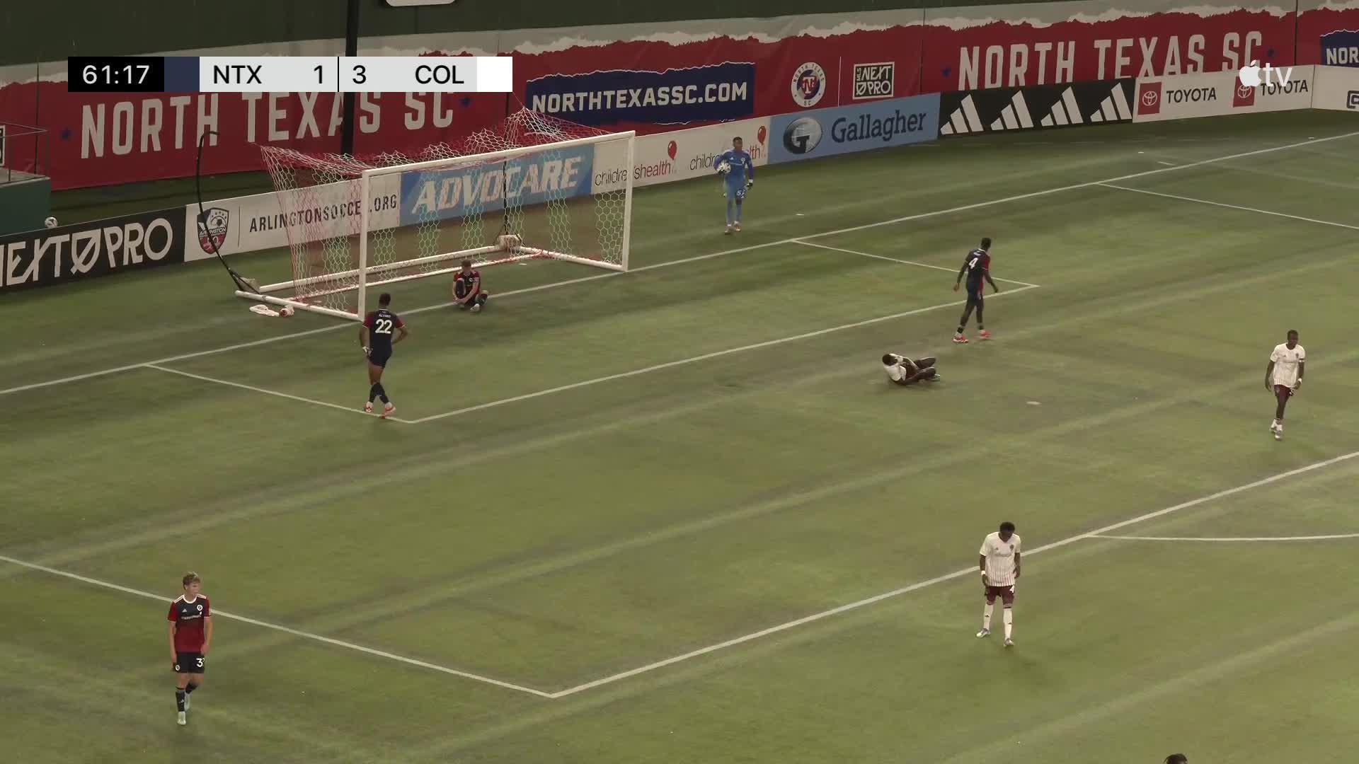 Recap | Colorado Rapids 2 defeat North Texas in 4-1 result at