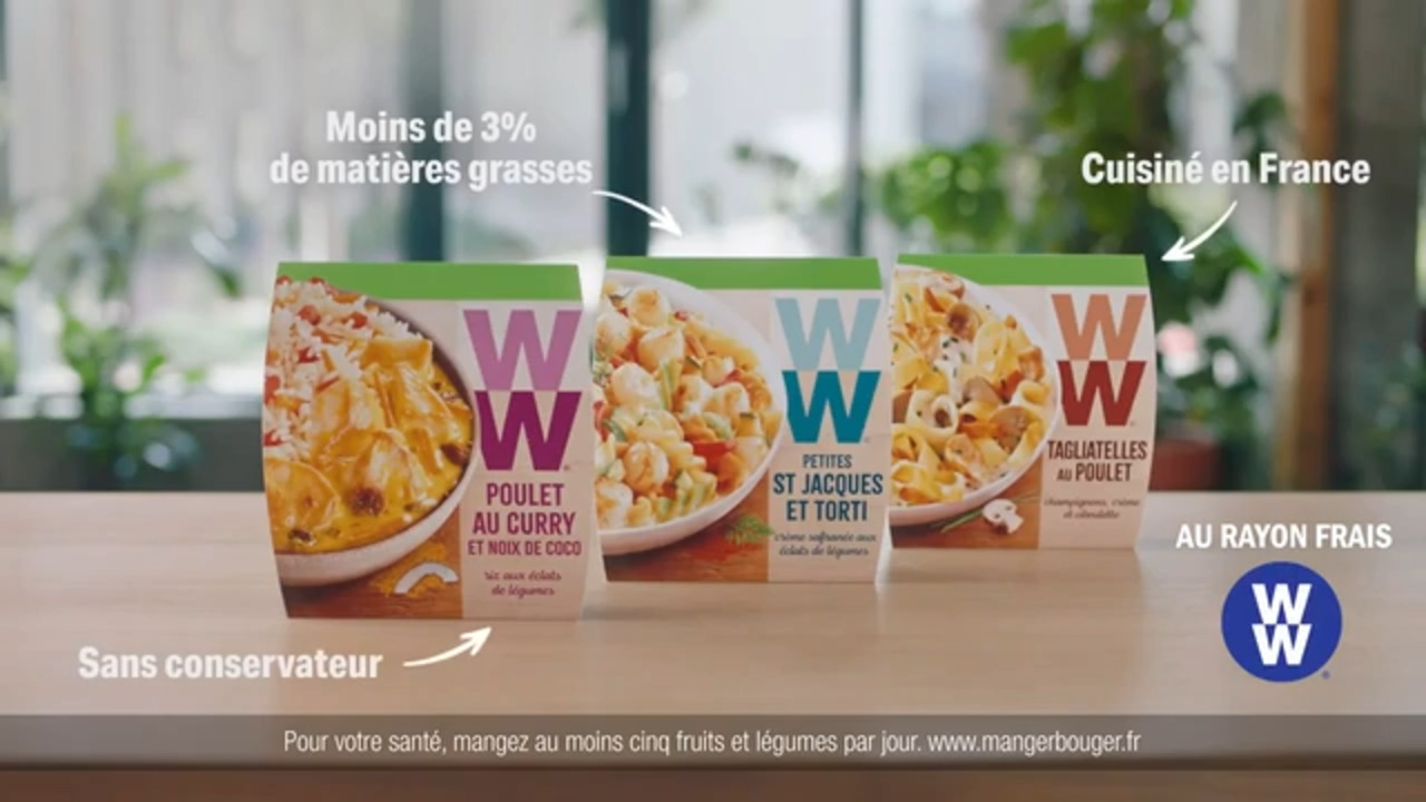 Promo Weight watchers plats cuisinés marie chez Auchan Supermarché