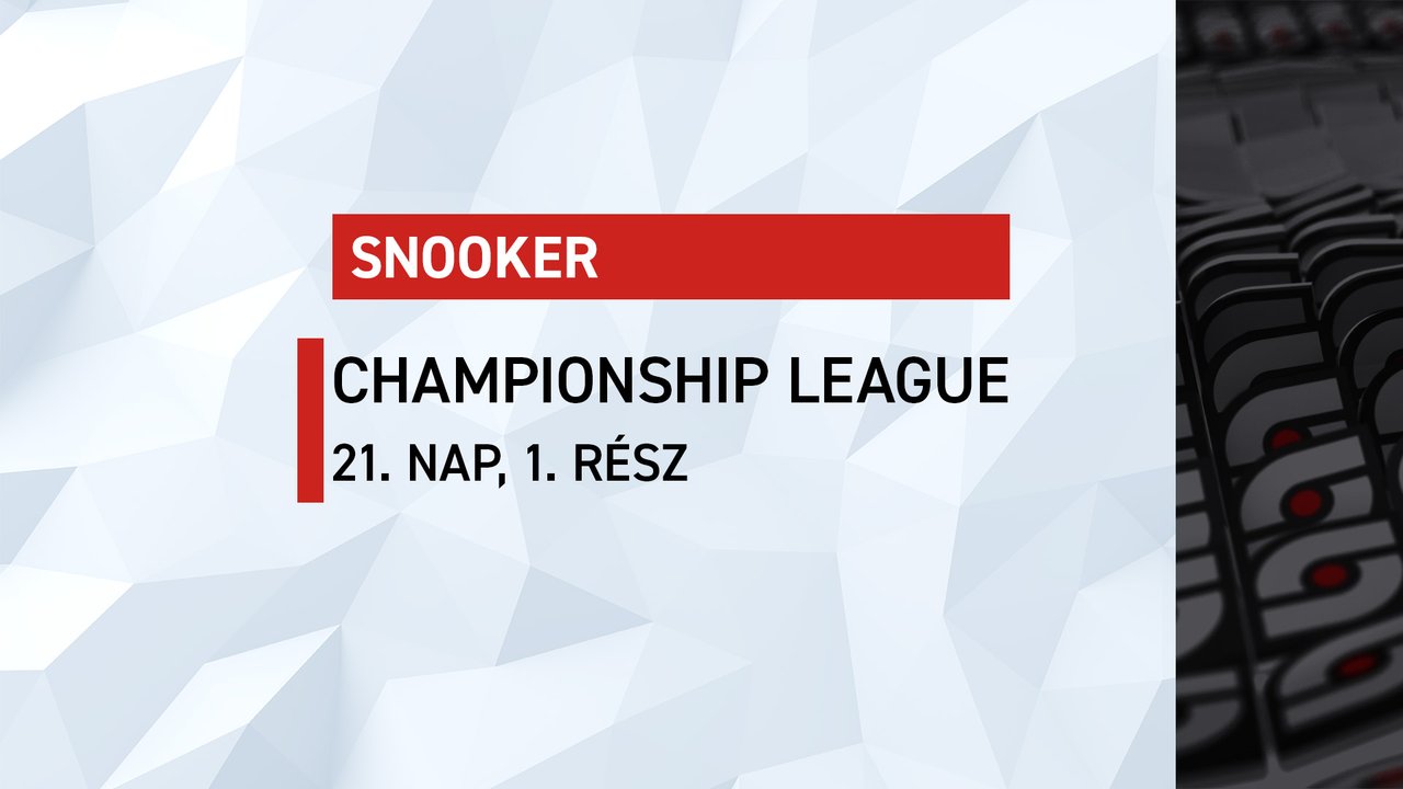 Championship League Snooker, 21. nap, 1. rész