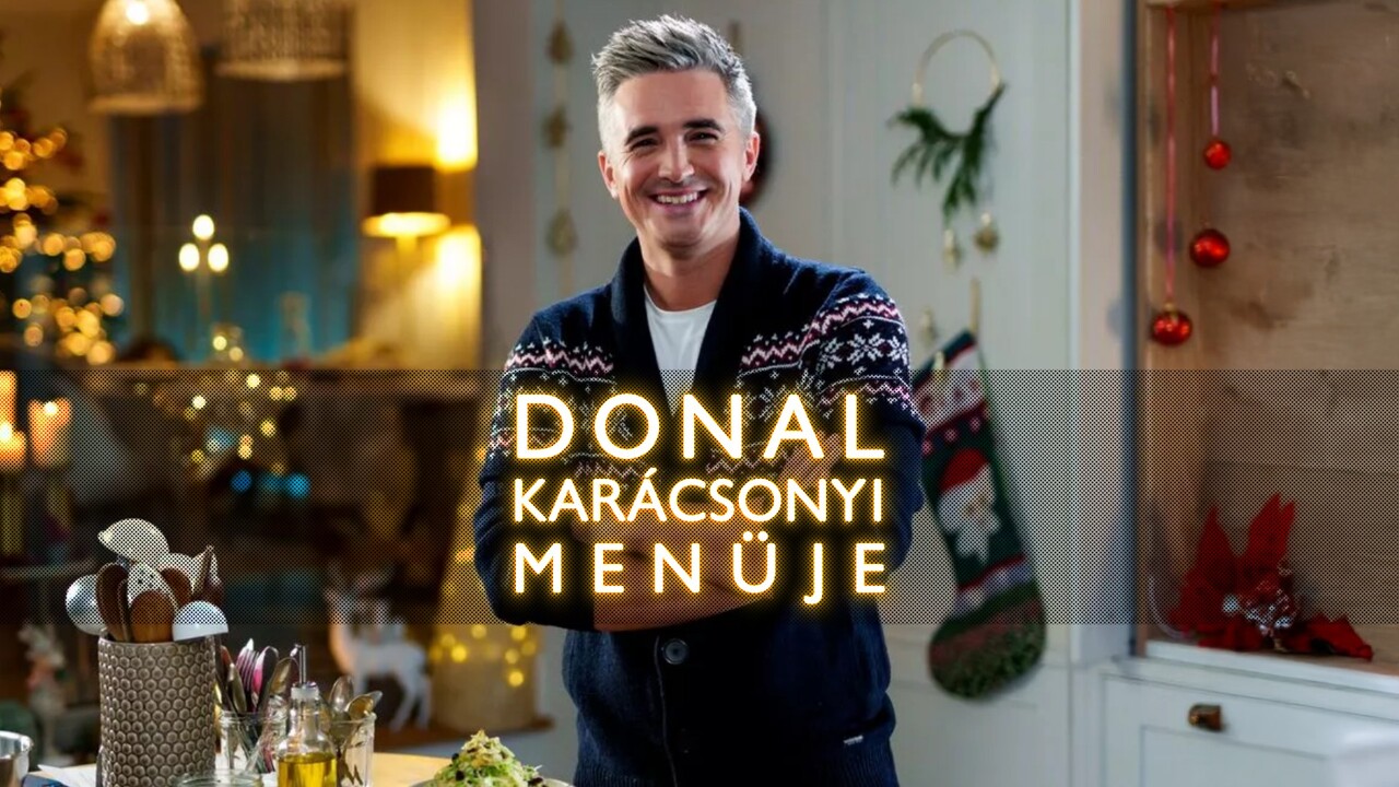 Donal karácsonyi menüje