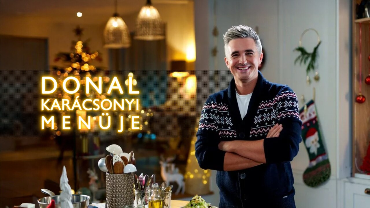 Donal karácsonyi menüje