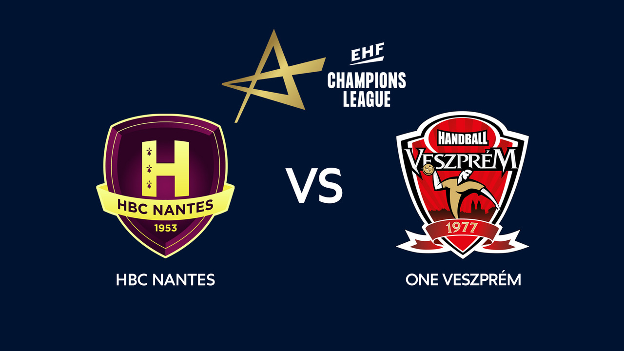Férfi kézi BL: Nantes-One Veszprém