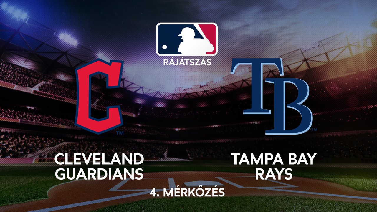 MLB: Guardians-Rays (ALCS, 4. mérkőzés)
