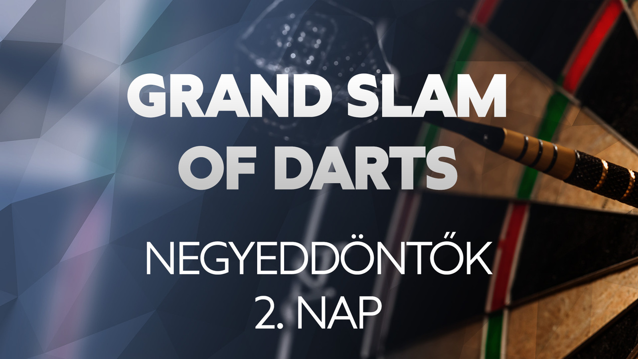 Grand Slam of Darts, negyeddöntő, 2. nap