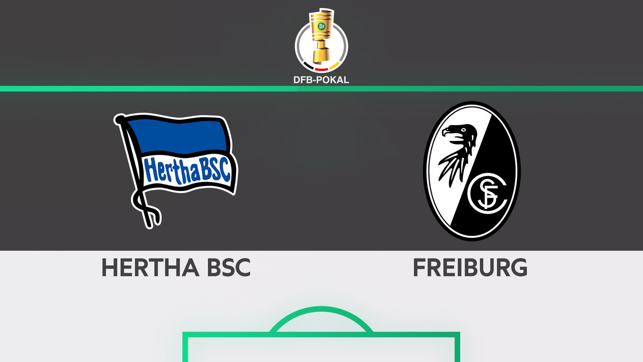Német Kupa, negyeddöntő: Hertha BSC-Freiburg