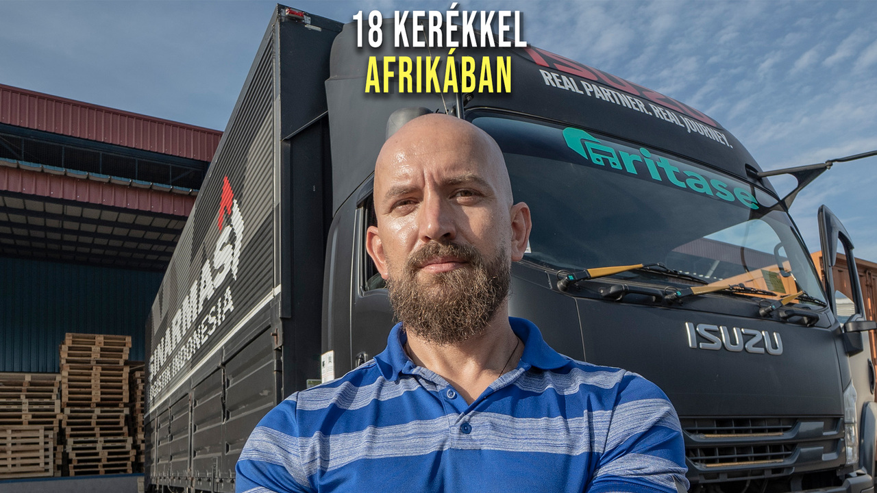 18 kerékkel Afrikában