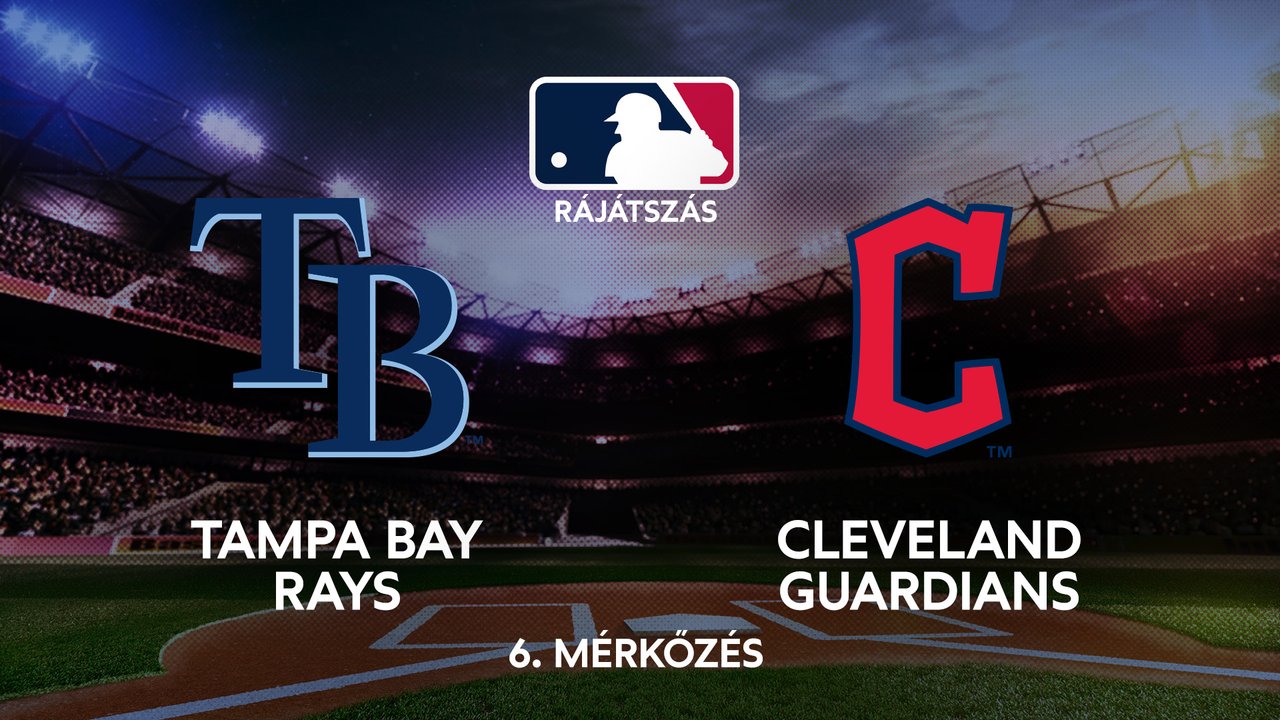 MLB: Rays-Guardians (ALCS, 6. mérkőzés)