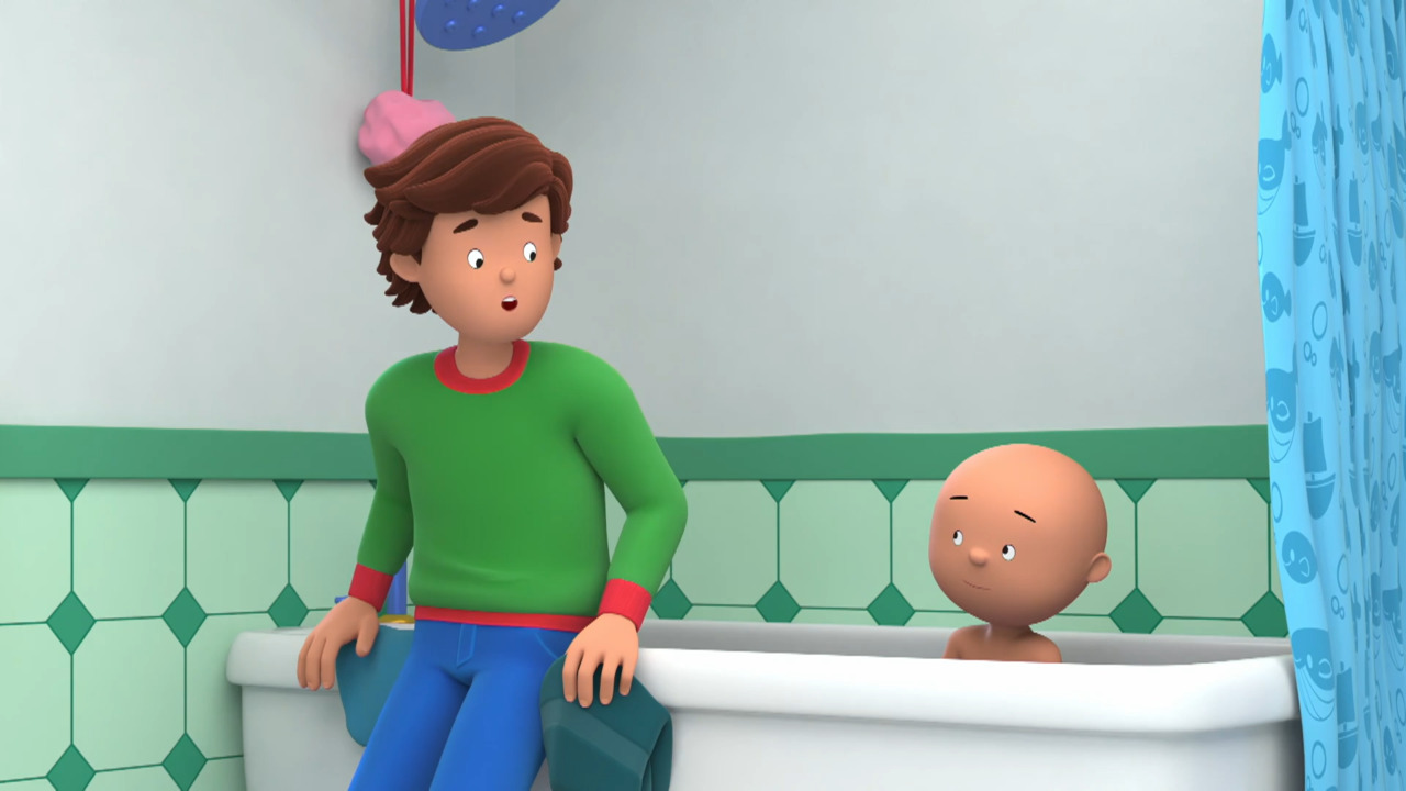 Caillou nagy fürdője