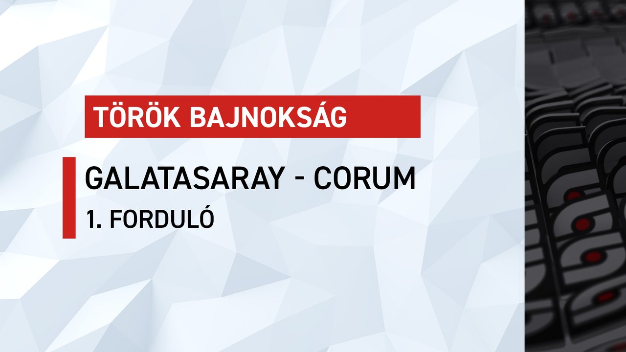 Török bajnokság: Galatasaray-Corum