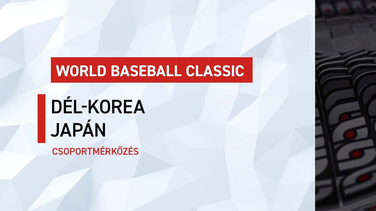 World Baseball Classic: Dél-Korea-Japán