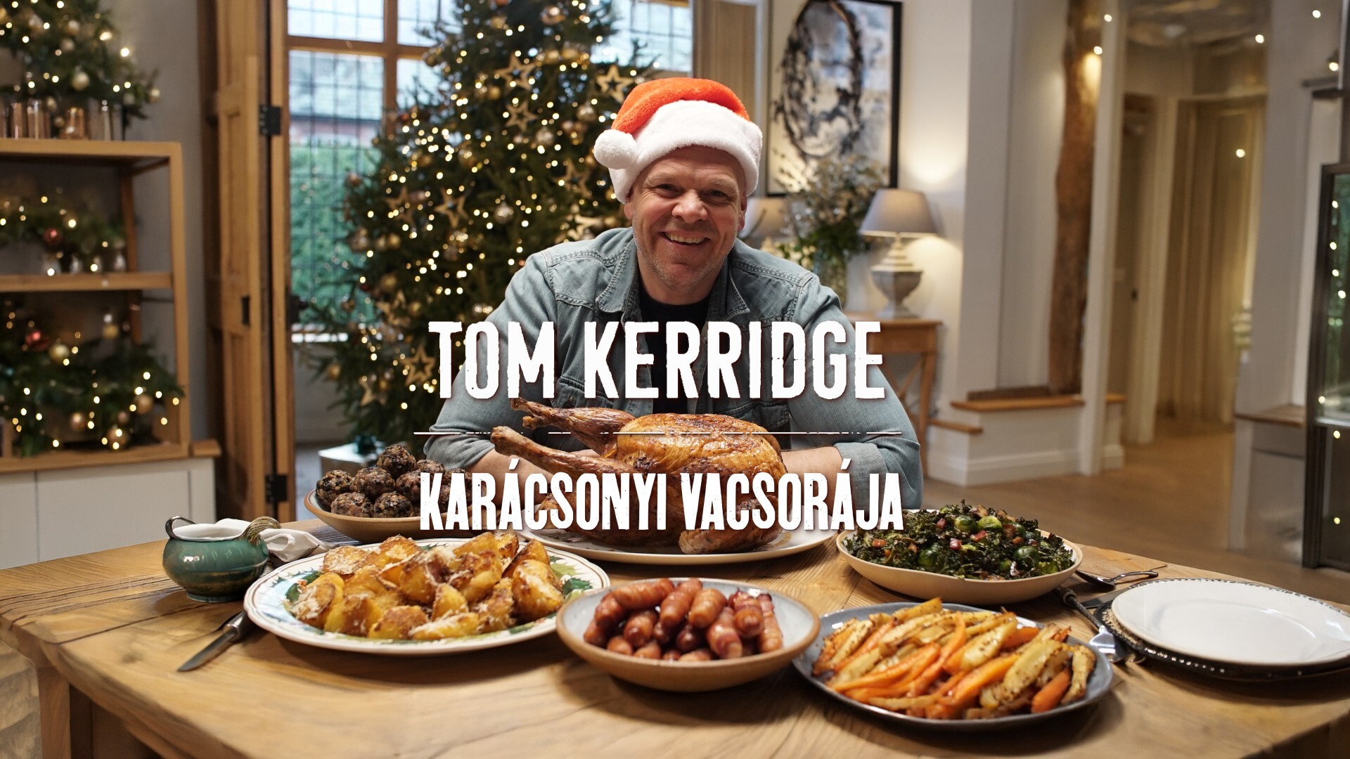 Tom Kerridge karácsonyi vacsorája