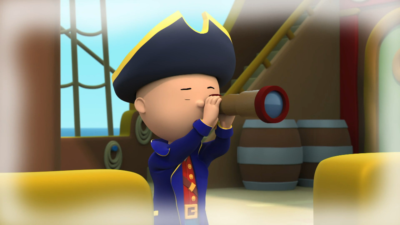 Caillou nagy ajándéka