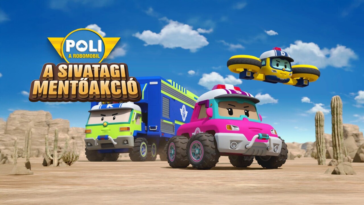 Poli, a robomobil: A sivatagi mentőakció