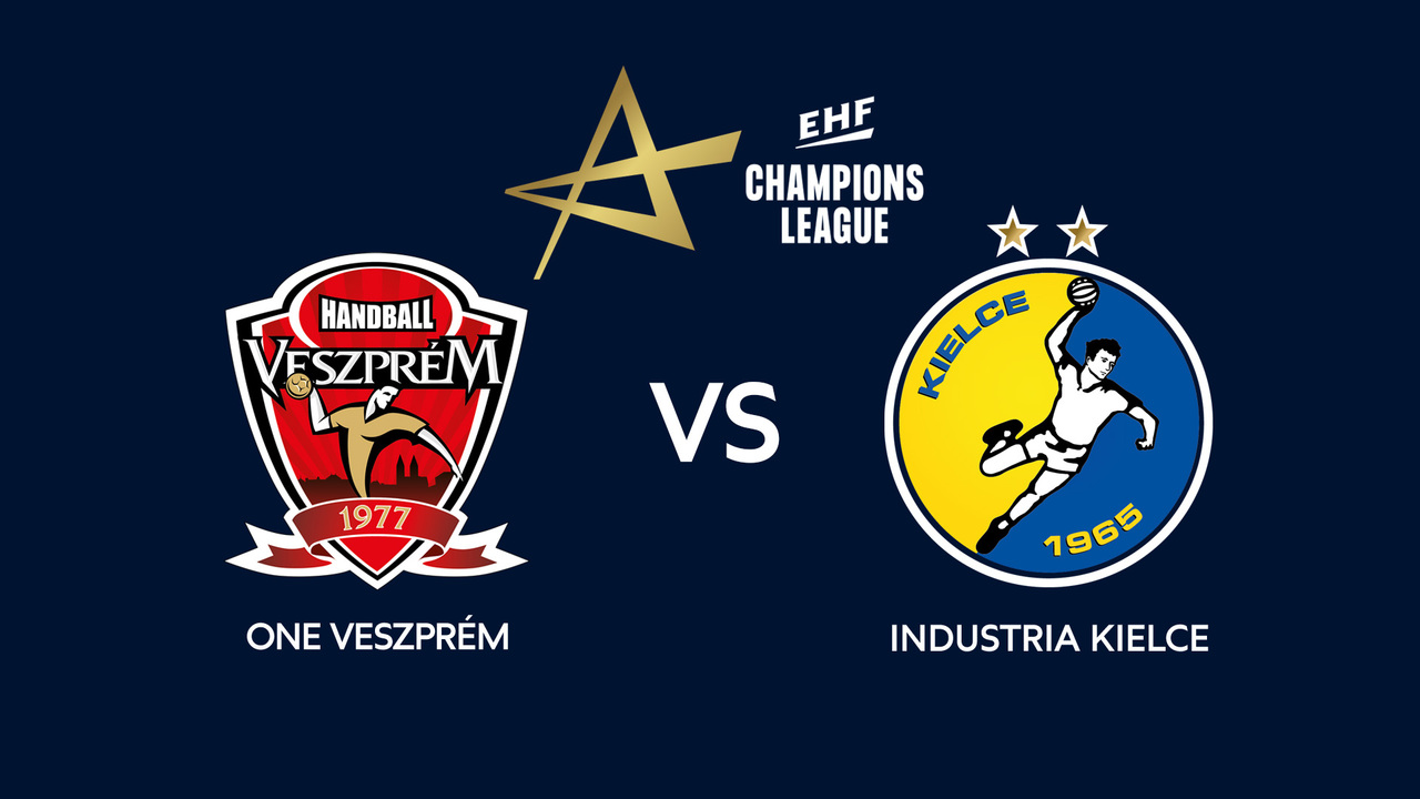 Férfi kézi BL: ONE Veszprém-Kielce