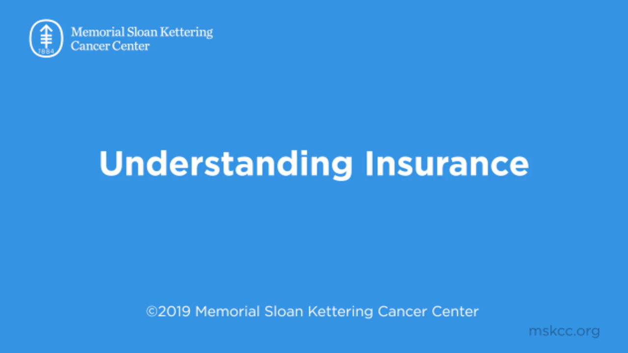 Insurance Information | Memorial Sloan Kettering Cancer Center