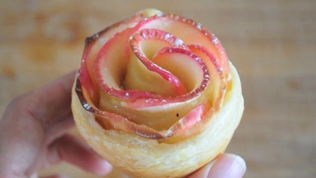 Comment faire des roses de pommes?