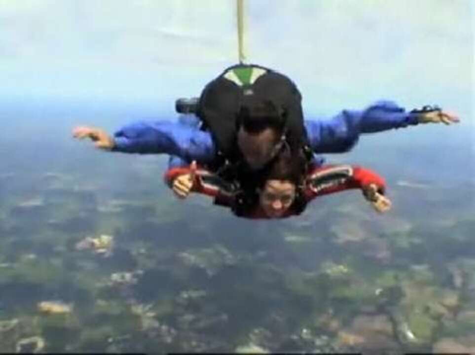 Un premier saut en parachute