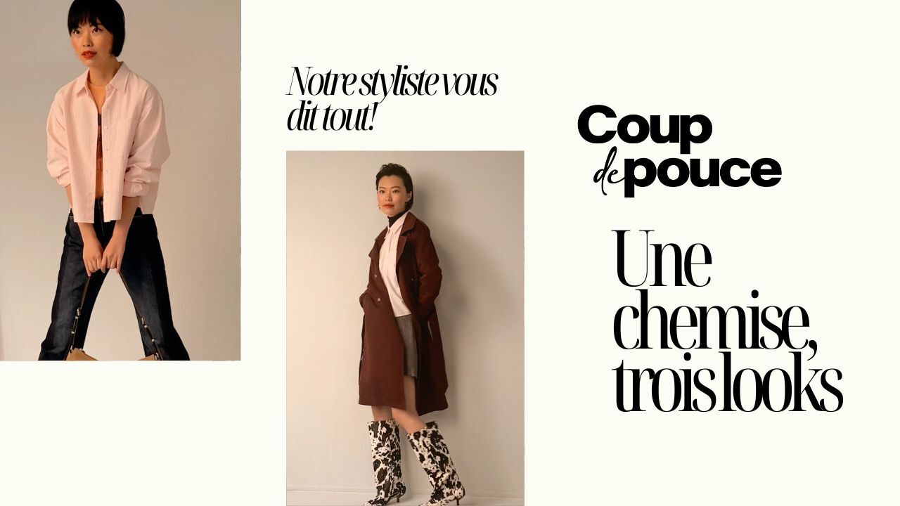 [VIDÉO] Une chemise, trois looks