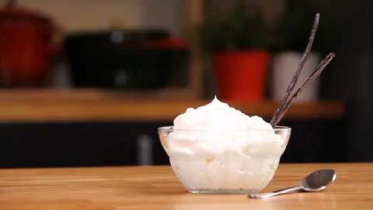 Comment faire une crème chantilly