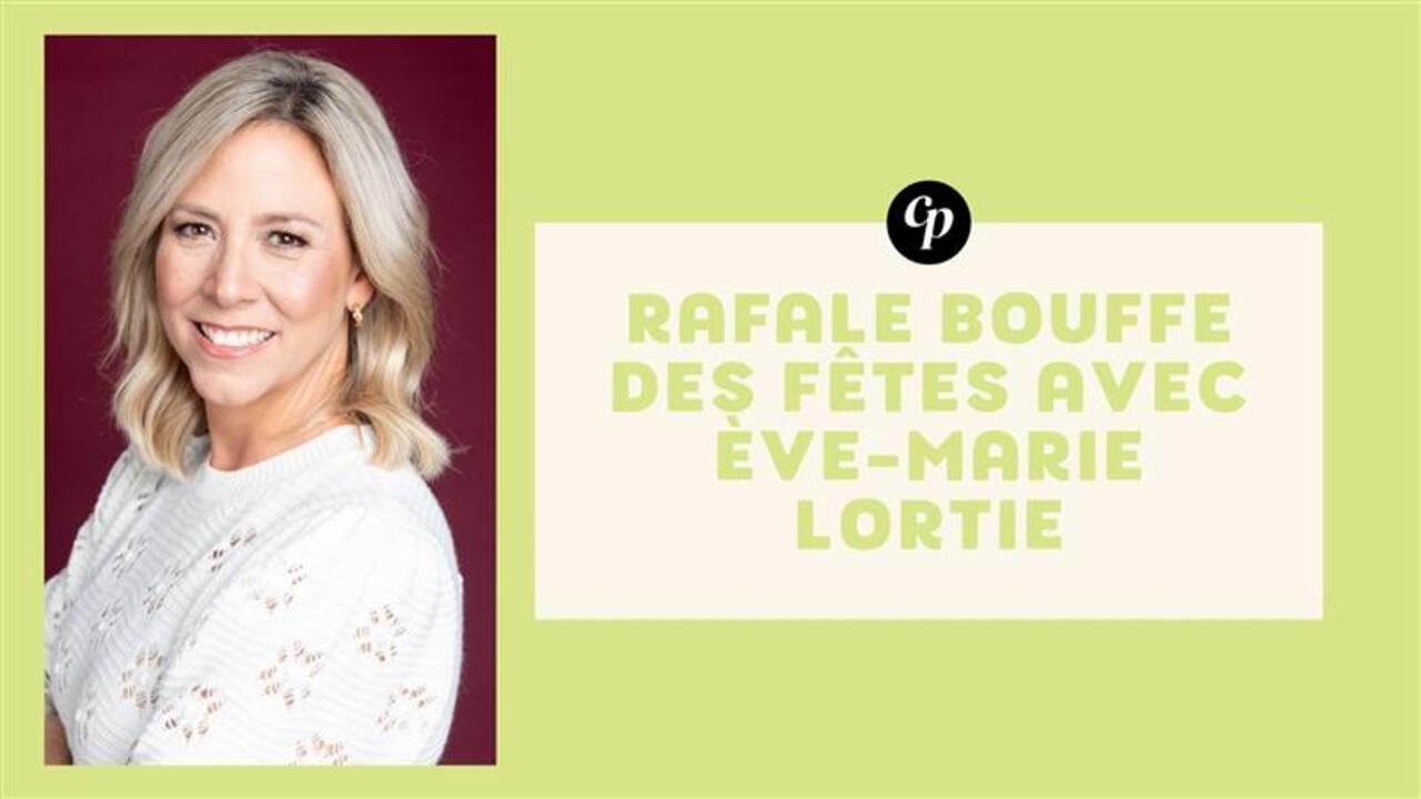 Ève-Marie Lortie répond à notre rafale du temps des fêtes 
