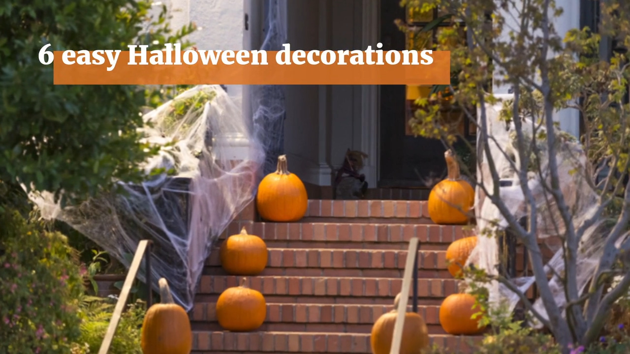 6 easy ways to decorate for Halloween