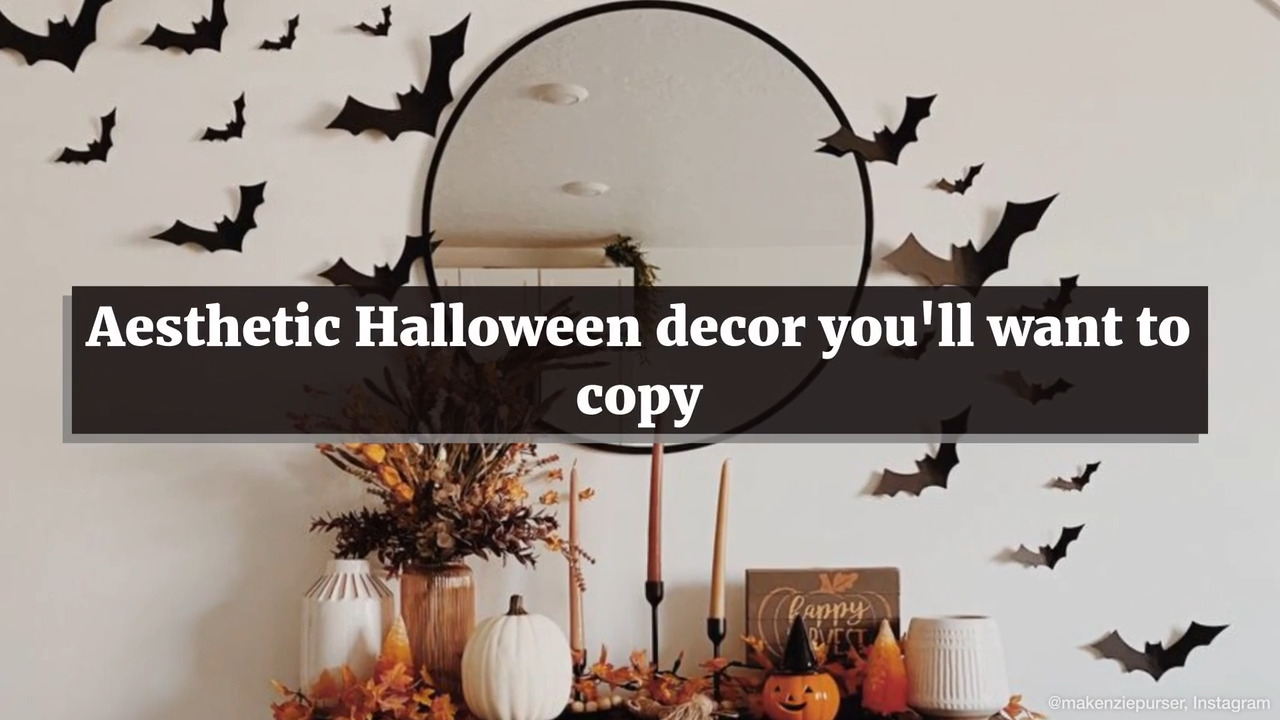Aesthetic Halloween decor you'll want to copy