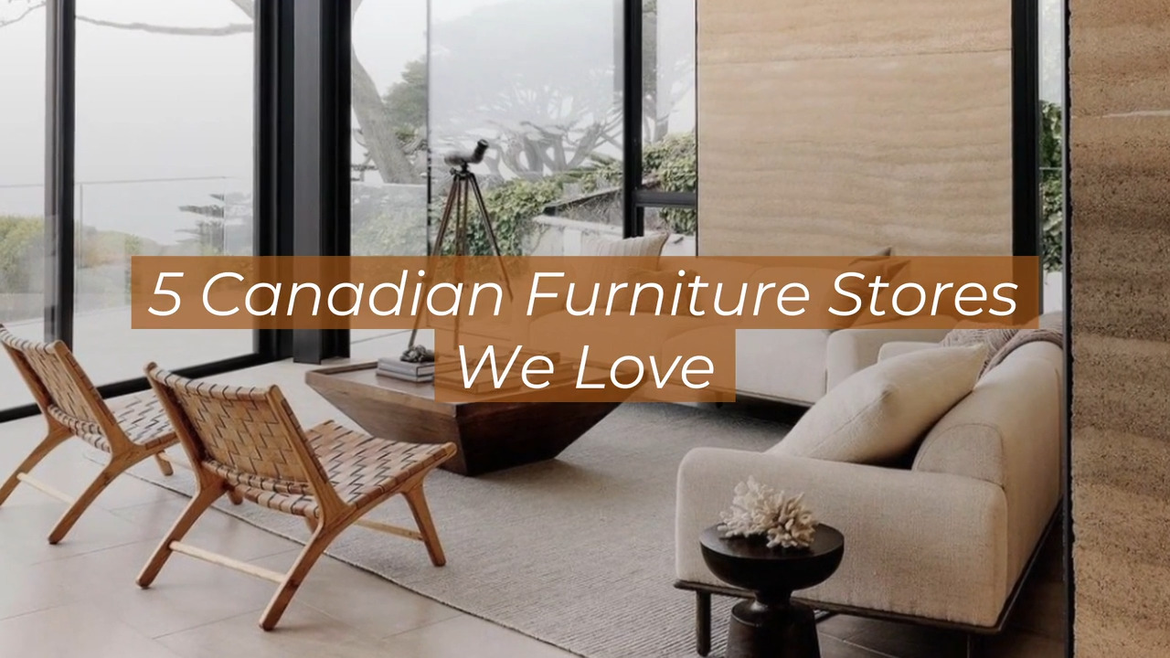 5 Canadian Furniture Stores We Love