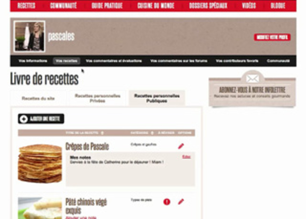 Tutoriel - La gestion de son profil utilisateur