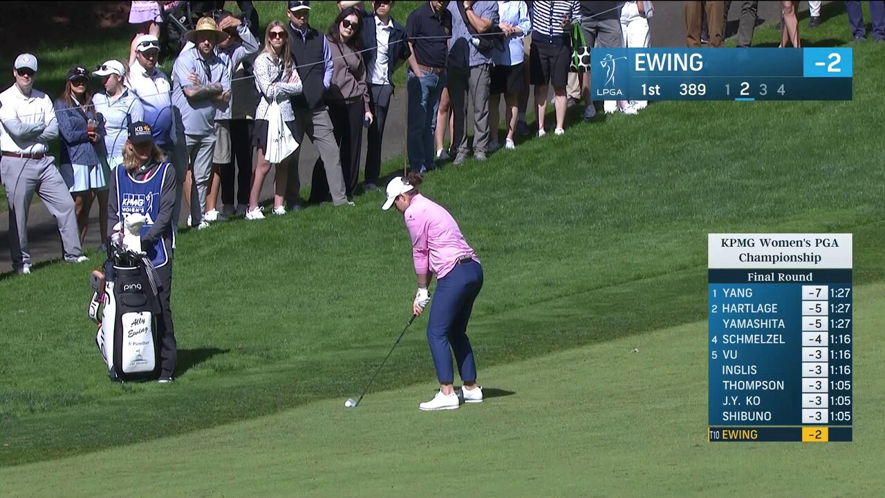Auston Kim 1st Shot on No. 10 Hole - 2025 KPMG Women's PGA