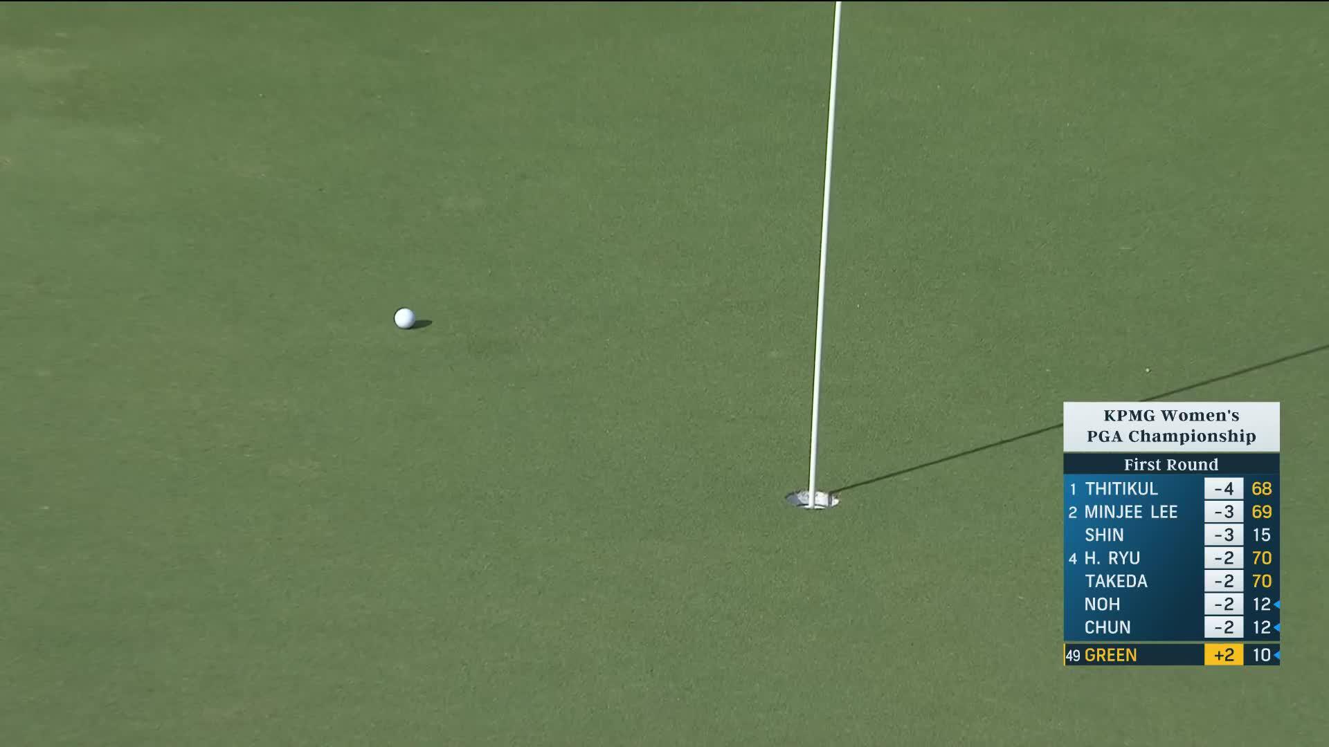 Somi Lee 2nd Shot on No. 11 Hole - 2025 KPMG Women's PGA
