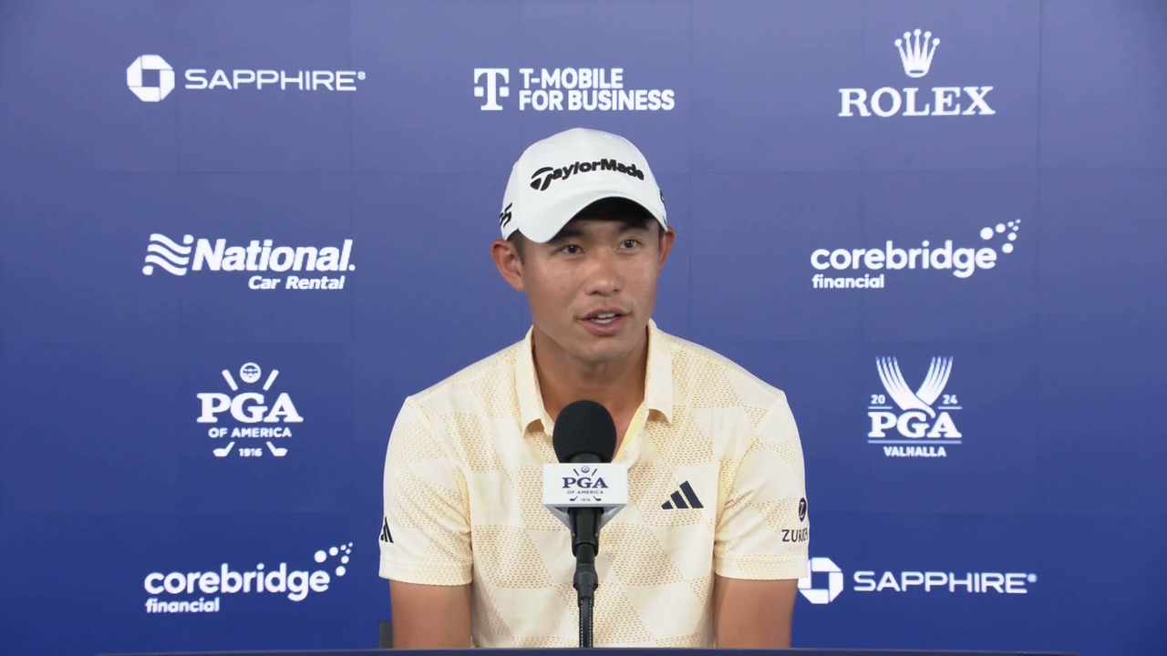 Collin Morikawa: Post-Round 2 Interview