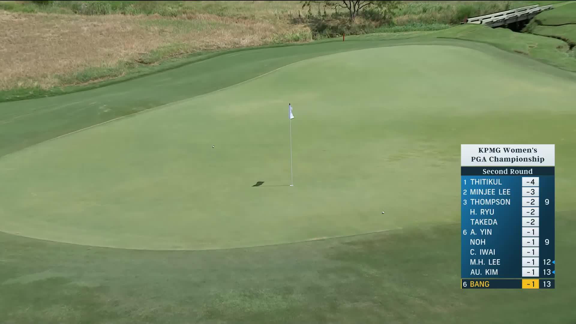 Shinsil Bang 3rd Shot on No. 14 Hole - 2025 KPMG Women's PGA
