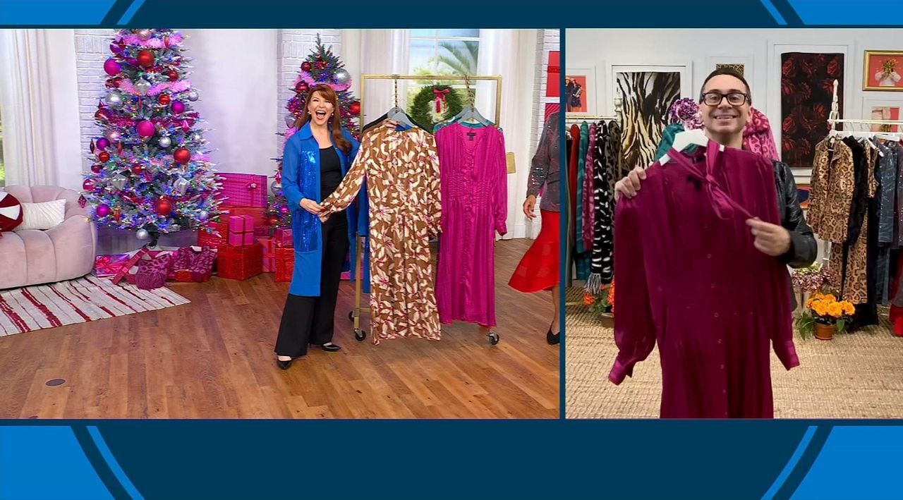 C Wonder by Christian Siriano Pintuck Chiffon Dress | HSN