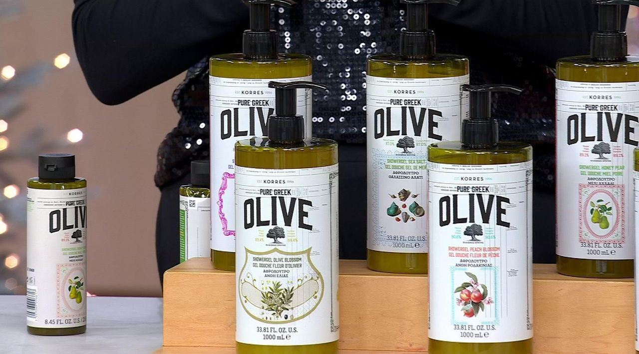 Korres Olive Oil & Peach Blossom Shower Gel - 1 Liter | HSN