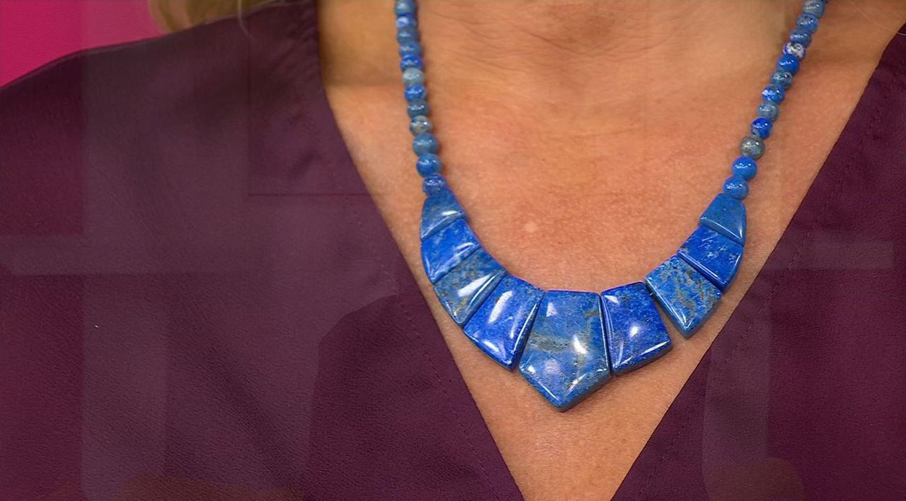 Jay King Sterling Silver Denim Lapis 18