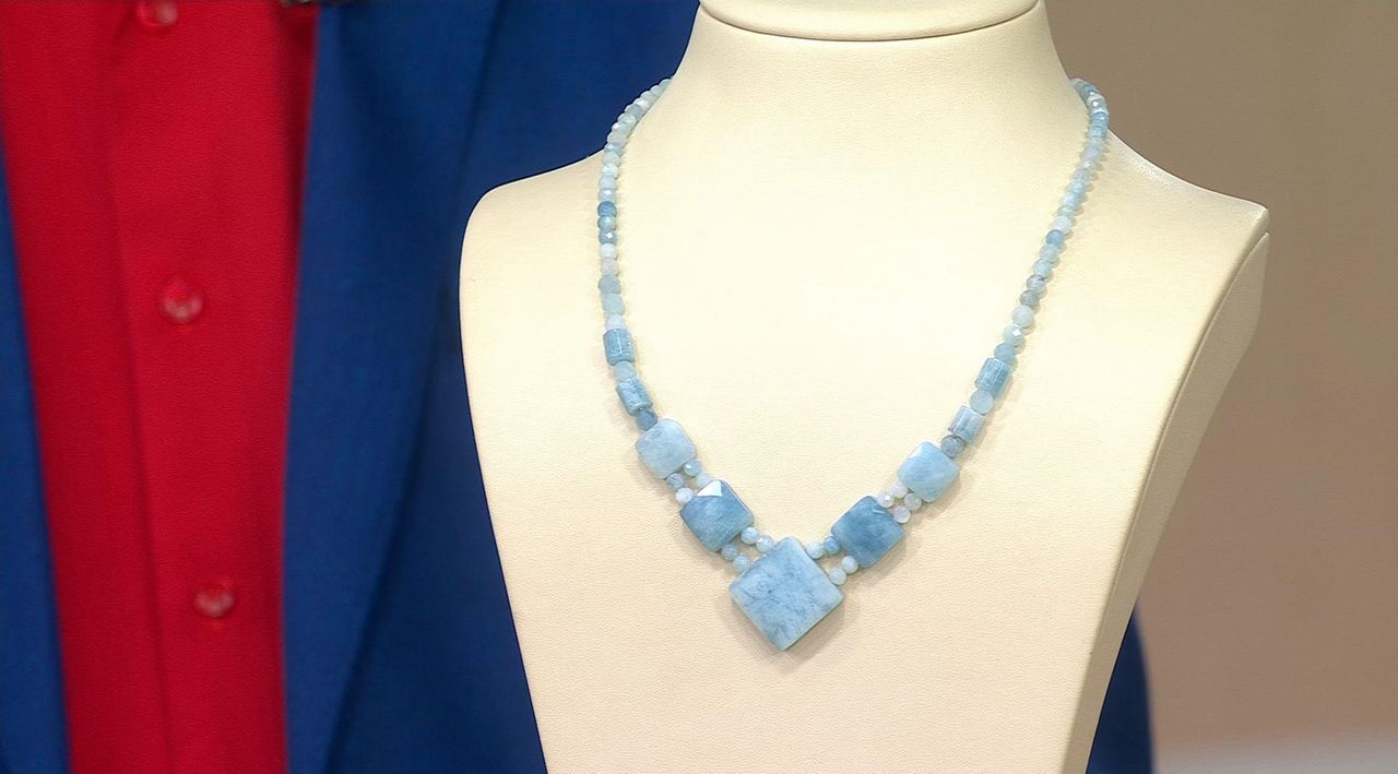 ネックレス・ペンダント Hei aquamarine cabochon necklace 4BTR819 aquamarine cabochon necklace – HEI 2025