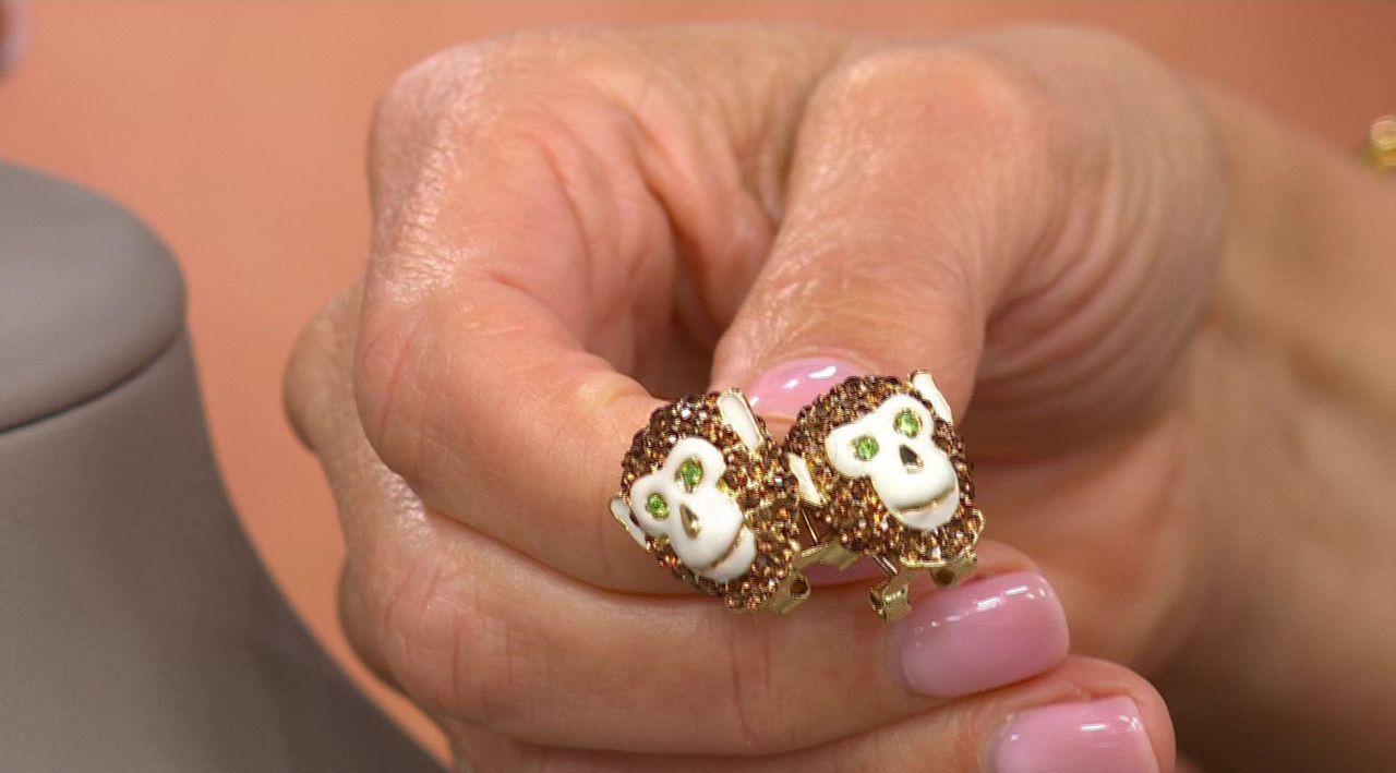 Heidi Daus Critter Crazy Crystal and Enamel Pendant and Necklace | HSN