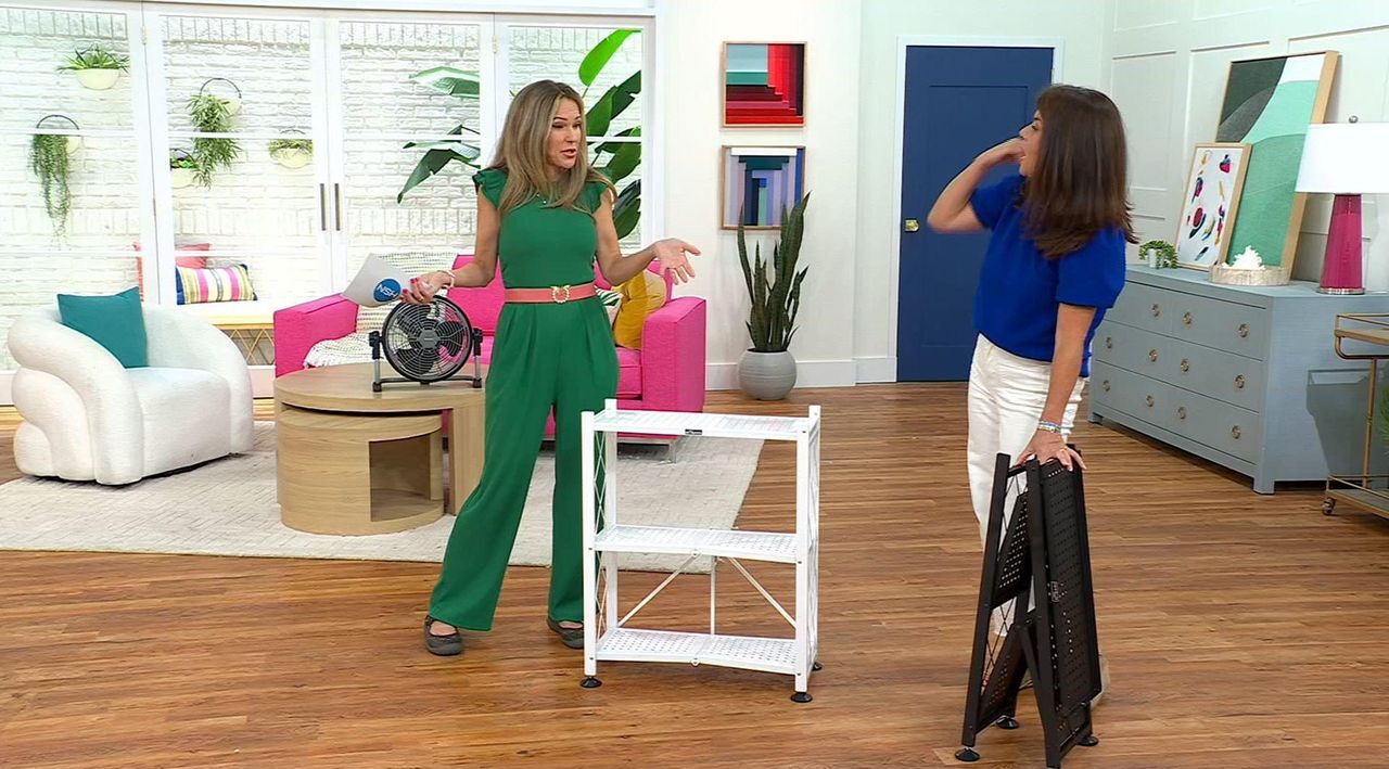 Origami 3 Tier Foldable Bookshelf | HSN