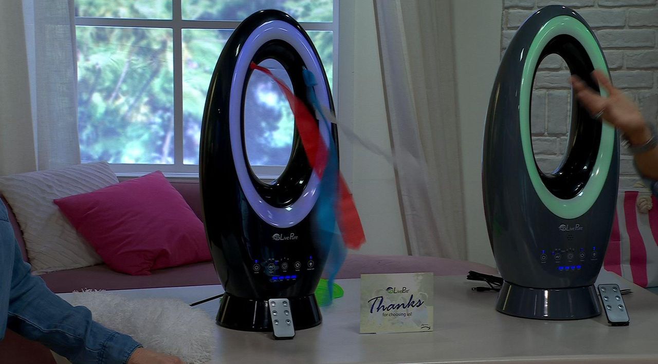 LivePure Bladeless Indoor/Outdoor Rechargeable Fan | HSN