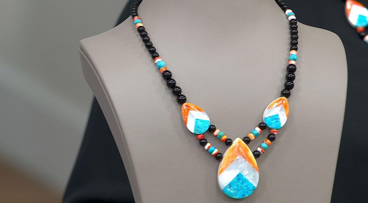 Jay King Sterling Silver Multicolor Multigemstone Inlay 18 Jay King Sterling Silver Multicolor Multigemstone Inlay 18