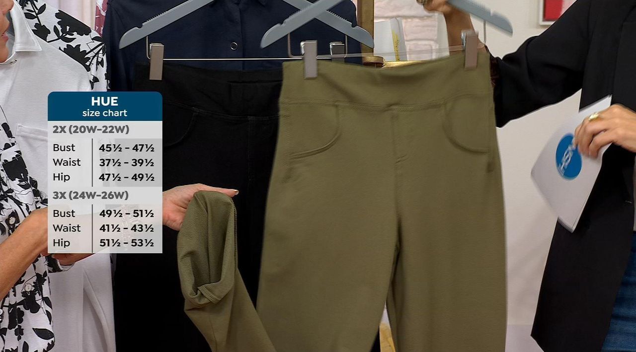 HUE Game-Changing Straight Leg Denim Pant | HSN