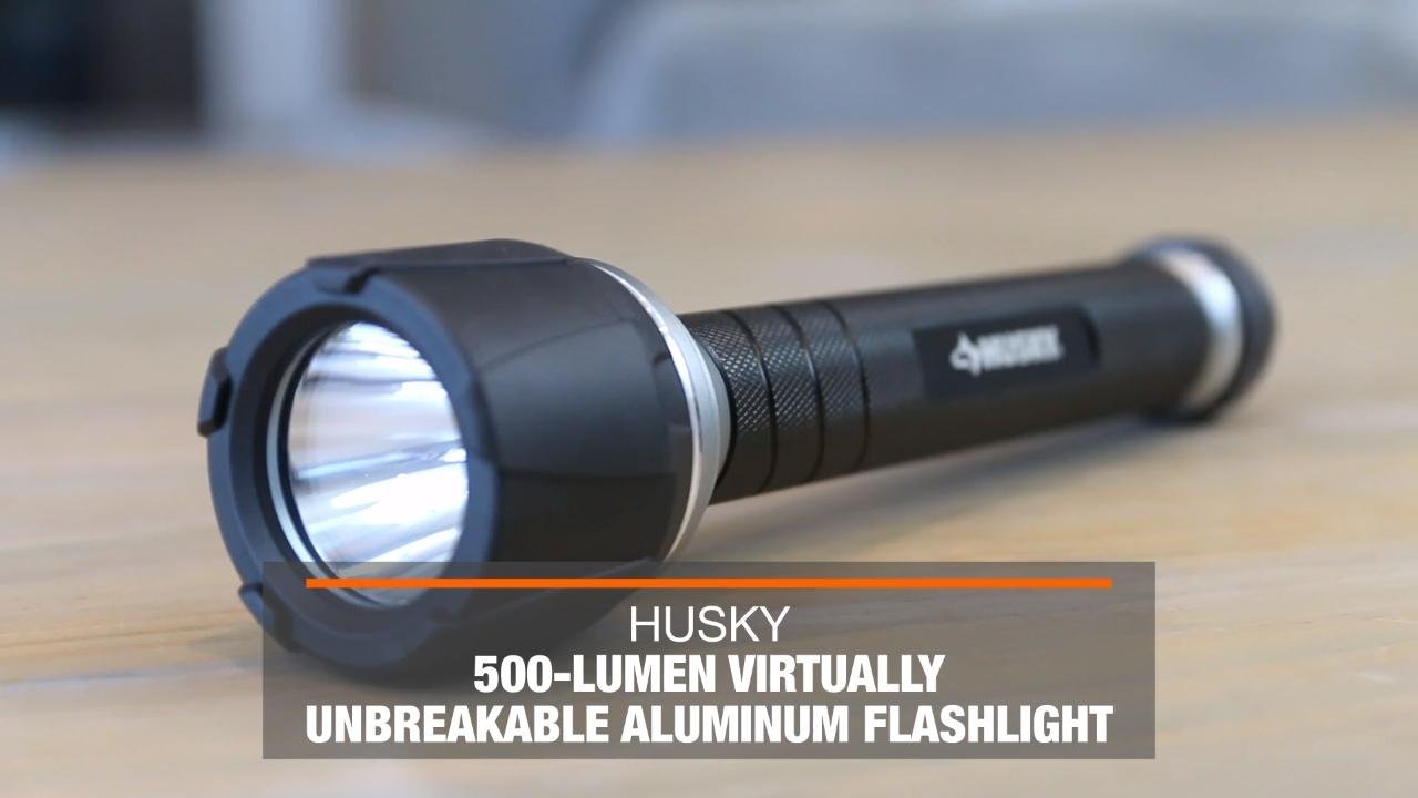 black cree led rechargeable flashlight 500 lumens 3 switch mode Gotical Rail Mount Lumen Light with Remote Pressure Switch, 1 White Beam, Integral Mount and Charger Include Each flash light features one button and 5 different modes Performance Tool - Flashlight 500