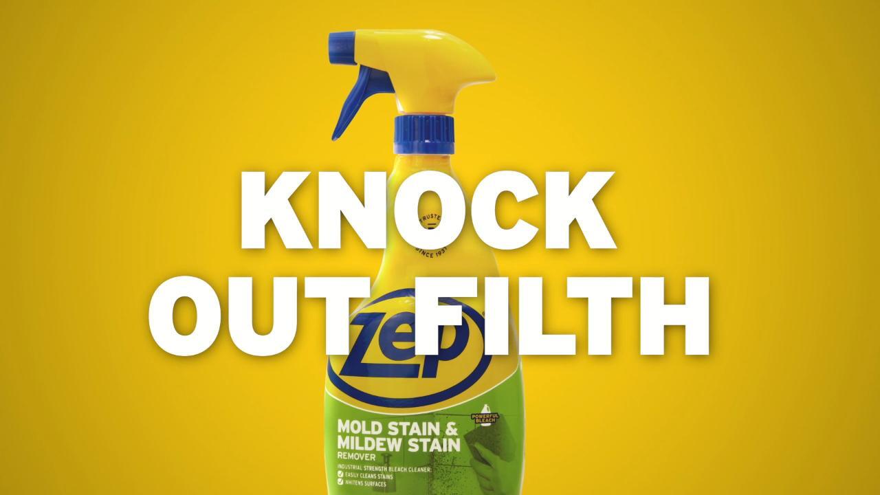 Knock Out Stubborn Grease with Ease - Zep