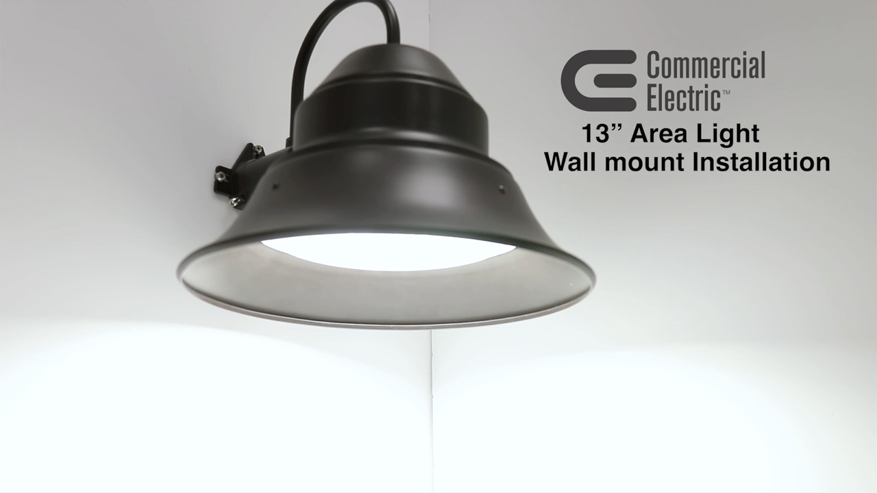 Feit Electric 3500-lumen 350-watt EQ Bronze Integrated LED Dusk-to-Dawn Wall Pack Light