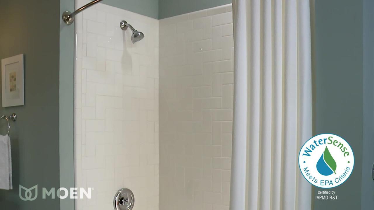 Adler Single-Handle 4-Spray Tub and Shower Faucet with Shower Rod in Chrome (Valve Included) Adler Single-Handle 4-Spray Tub and Shower Faucet with Shower Rod in Chrome (Valve Included)