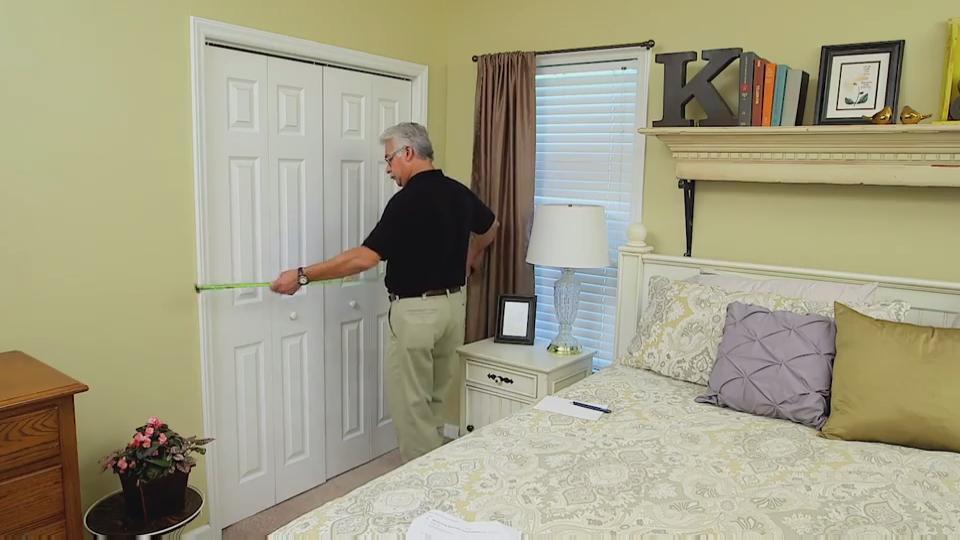 72 in. x 80 in. 6 Panel Colonist Primed Textured Molded Composite Closet Bi-Fold Double Door