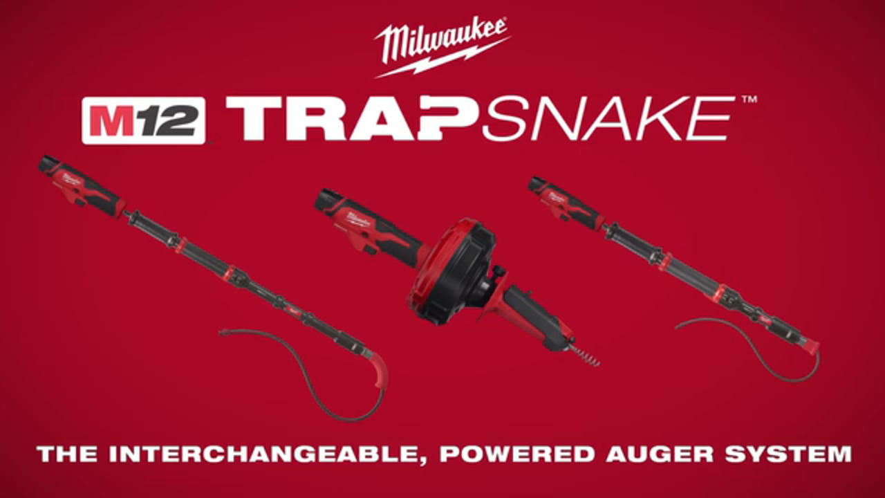 Milwaukee Part # 49-16-2576 - Milwaukee Trap Snake 6 Ft. Toilet