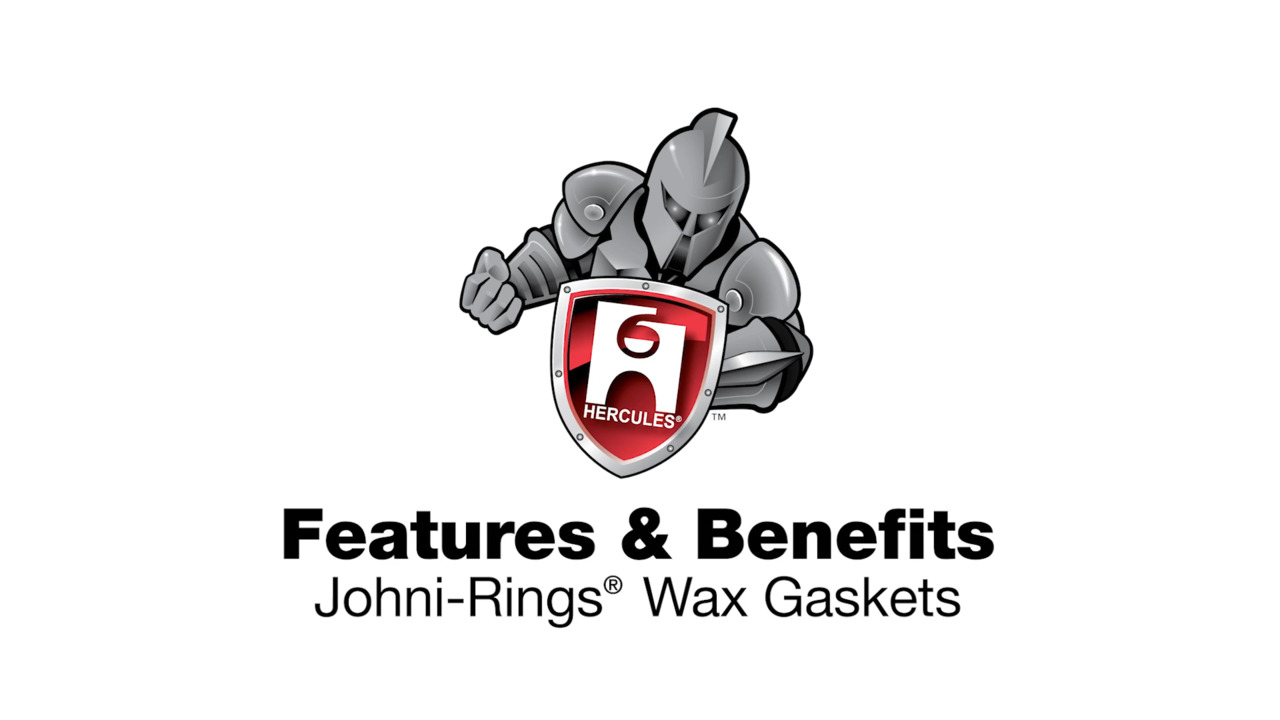Oatey Johni-Ring 3 in. - 4 in. Jumbo Toilet Wax Ring with Oatey Johni-Ring 3 in. - 4 in. Jumbo Toilet Wax Ring with